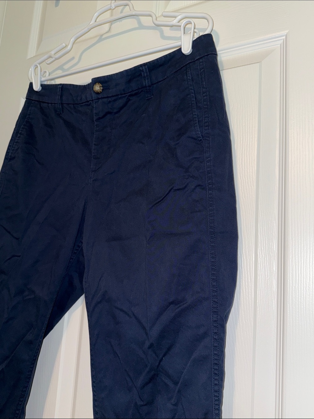 J. Crew Navy Cropped Ankle Pants - Picture 8 of 15